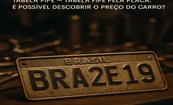 Tabela Fipe Pela Placa: É Possível Descobrir o Preço do Carro?